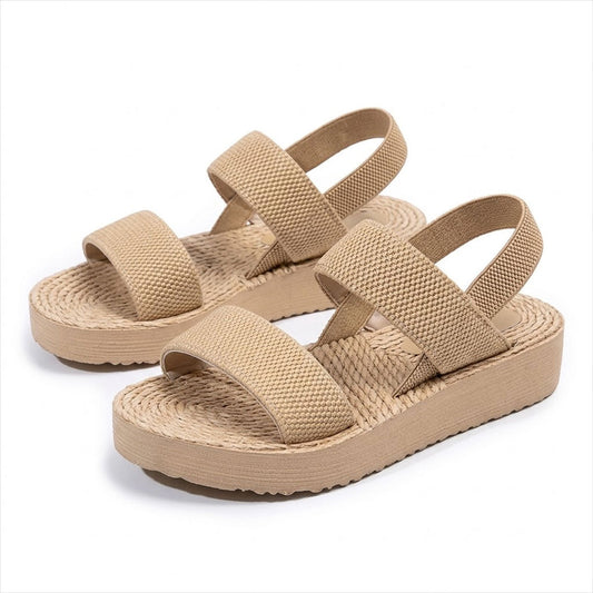 Women's Elastic Strap Platform Sandals Halveyn