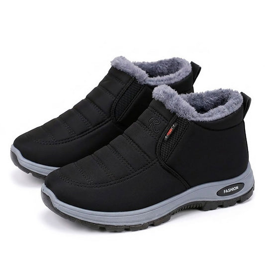 Women's Water-Resistant Quilted Slip-On Ankle Boots Halveyn