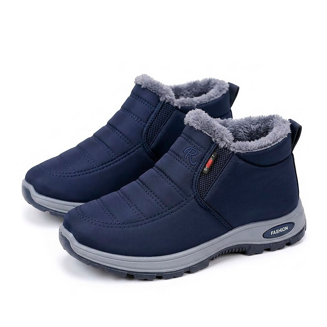 Women's Water-Resistant Quilted Slip-On Ankle Boots Halveyn
